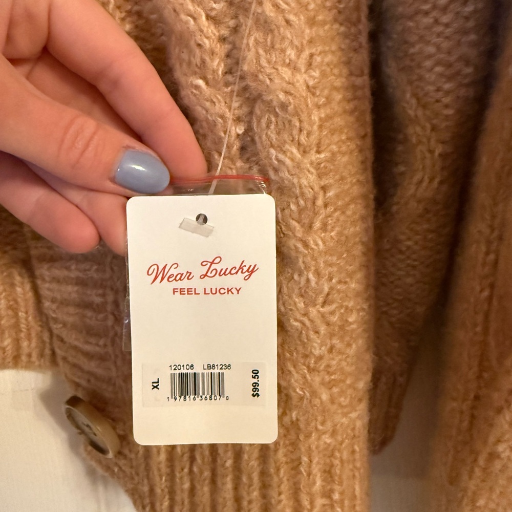 NWT! Lucky Brand Cardigan - Picture 2 of 4